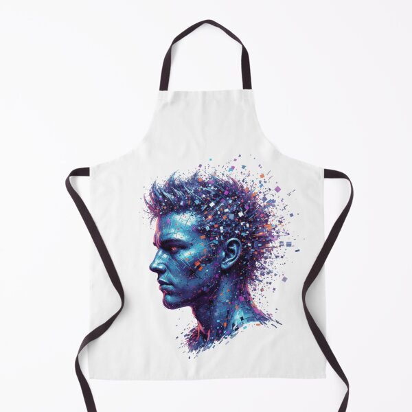 Item preview, Neural Shift | Cyberpunk Digital Human Portrait designed and sold by Gurjeetpixelart.