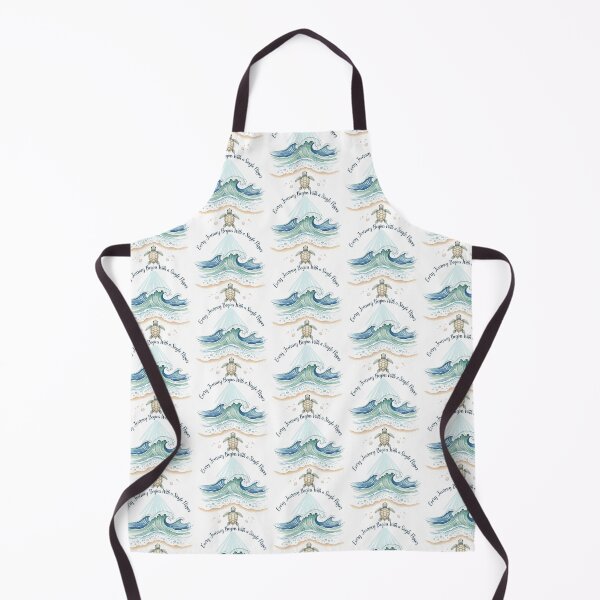 Item preview, white Every Journey Begins with a Single Flipper Inspirational Baby Turtle designed and sold by zoughlal.