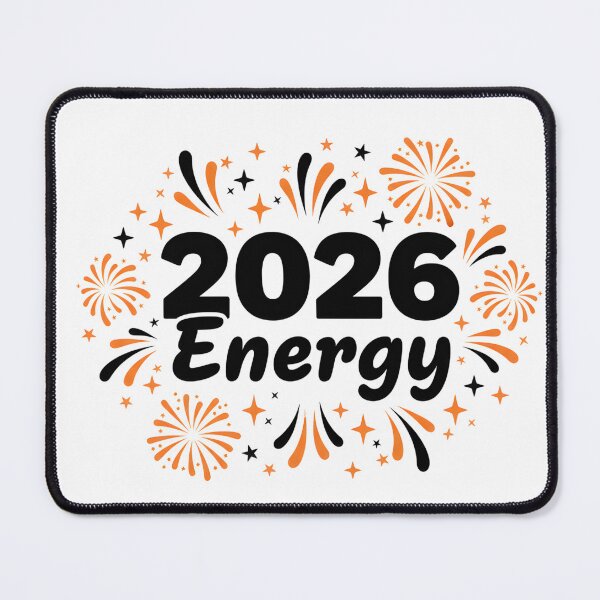 Item preview, 2026 Energy - New Year Manifestation - Modern Typography designed and sold by Haji Kamora.