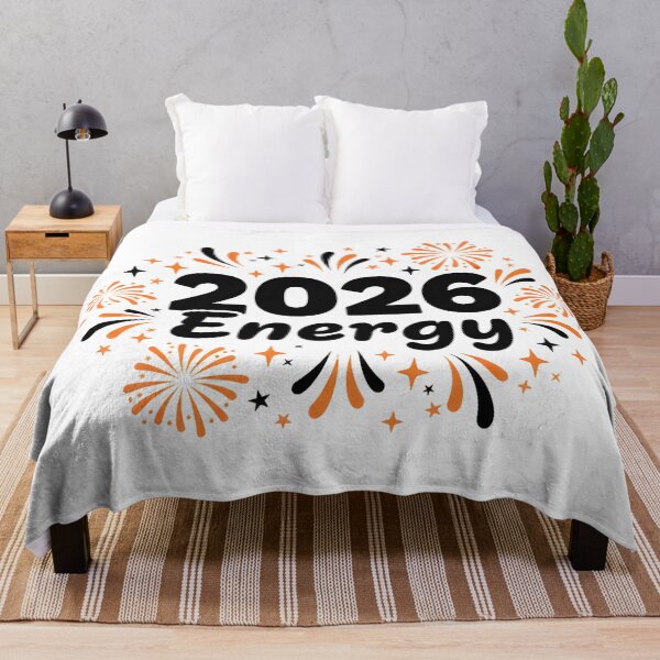 Item preview, 2026 Energy - New Year Manifestation - Modern Typography designed and sold by Haji Kamora.