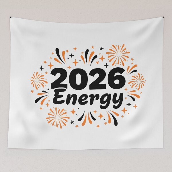 Item preview, 2026 Energy - New Year Manifestation - Modern Typography designed and sold by Haji  Kamora.