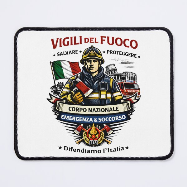 Item preview, Italy Firefighter Salvare Proteggere designed and sold by S0GNulL.
