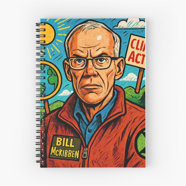 Item preview, Bill McKibben | Comics style - Cartoon designed and sold by ComicsFactory.