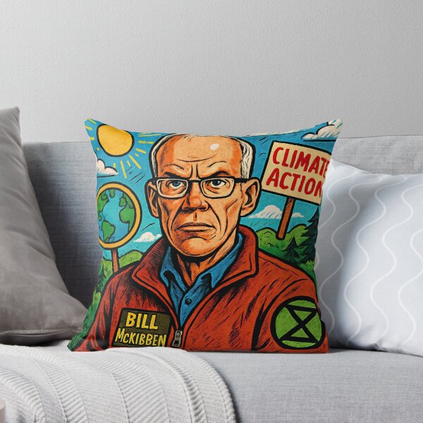 Item preview, Bill McKibben | Comics style - Cartoon designed and sold by ComicsFactory.
