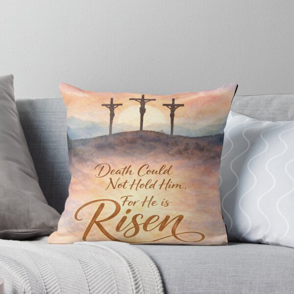 Item preview, Death Could Not Hold Him – He Is Risen | Christian Easter Watercolour designed and sold by inspired-works.