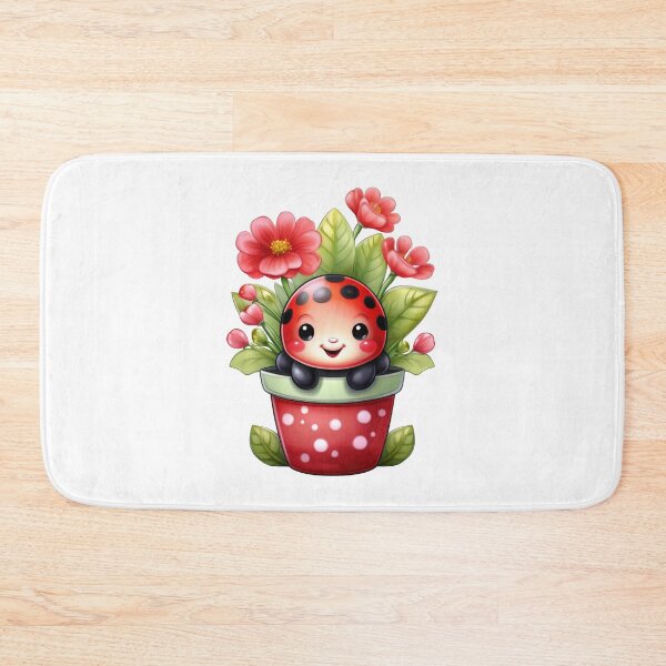 Item preview, Happy Ladybug Nature Art designed and sold by RockitBaby.
