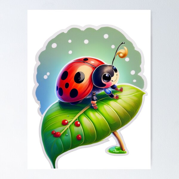 Item preview, Floral Ladybug Spring Design designed and sold by RockitBaby.