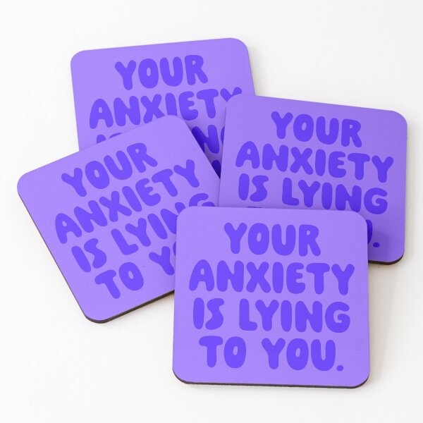 Item preview, Your Anxiety Is Lying To You - Ultramarine designed and sold by sillyjess.