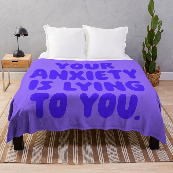 Item preview, Your Anxiety Is Lying To You - Ultramarine designed and sold by sillyjess.