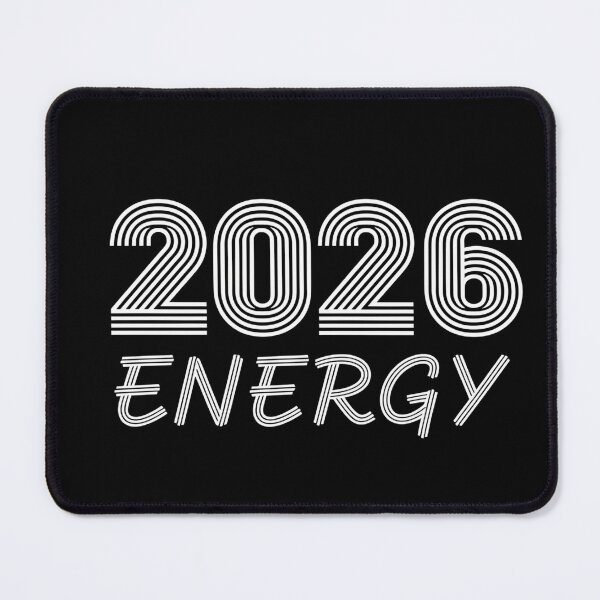 Item preview, 2026 Energy - New Year Manifestation - Modern Typography designed and sold by Haji Kamora.