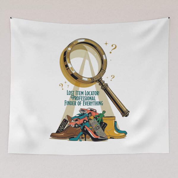 Item preview, Lost Item Locator T Shirt, Professional Finder Mug, Funny Mom Gift designed and sold by YMLux.