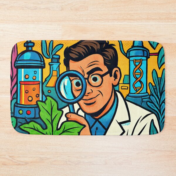 Item preview, Biologist | Comics style - Cartoon designed and sold by ComicsFactory.