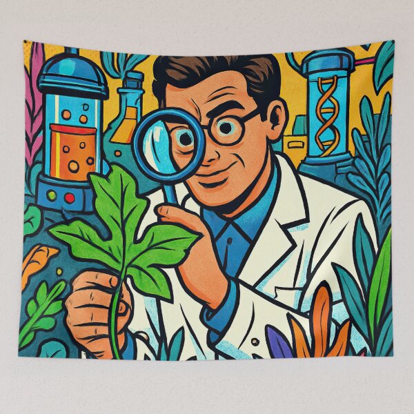 Item preview, Biologist | Comics style - Cartoon designed and sold by ComicsFactory.