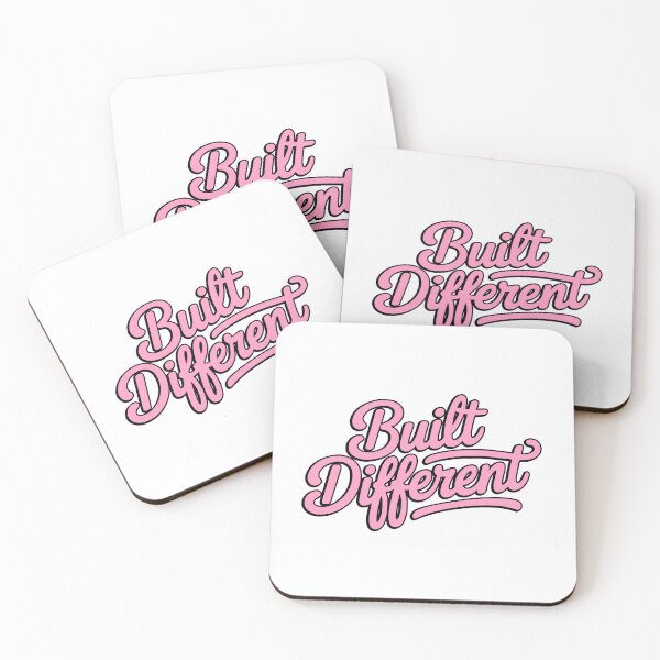 Item preview, Built Different! Pink Girly designed and sold by PMCreative.