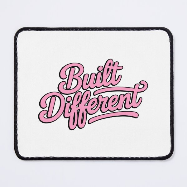 Item preview, Built Different! Pink Girly designed and sold by PMCreative.