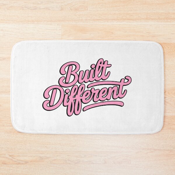 Item preview, Built Different! Pink Girly designed and sold by PMCreative.