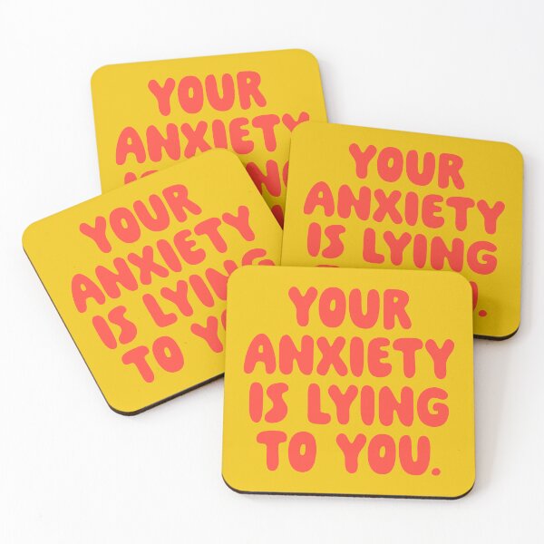 Item preview, Your Anxiety Is Lying To You - Tomato designed and sold by sillyjess.