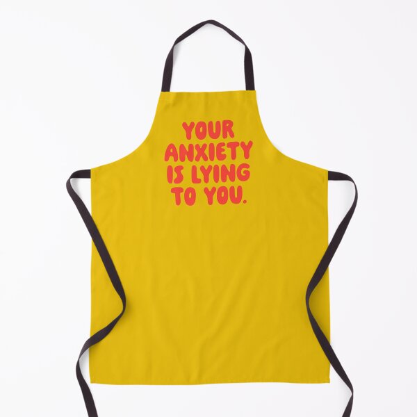 Item preview, Your Anxiety Is Lying To You - Tomato designed and sold by sillyjess.