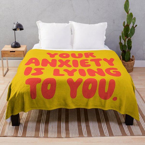 Item preview, Your Anxiety Is Lying To You - Tomato designed and sold by sillyjess.