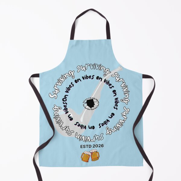 Item preview, Surviving on Vibes – Chill Aesthetic Party & Beer Vibes Design. designed and sold by Artistry-Nadia.
