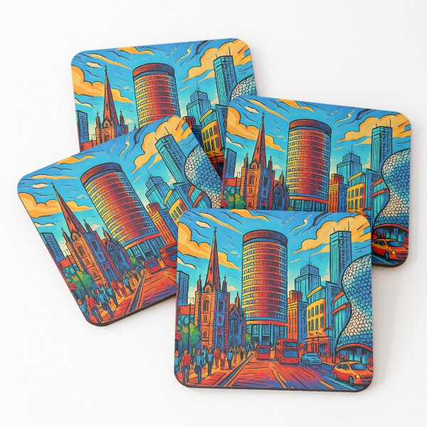 Item preview, Birmingham, city | Comics style - Cartoon designed and sold by ComicsFactory.