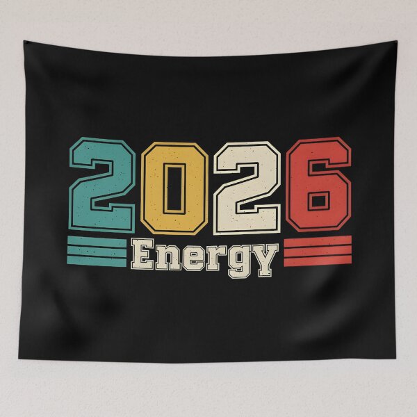 Item preview, 2026 Energy - New Year Manifestation - Modern Typography designed and sold by Haji  Kamora.