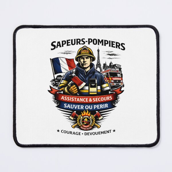 Item preview, France Firefighter Sapeurs Pompiers designed and sold by S0GNulL.