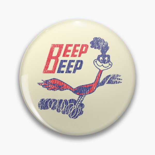 Item preview, Iconic late 1960s-mid 1970s Roadrunner emblem - aged, worn, burnout print designed and sold by retropetrol.