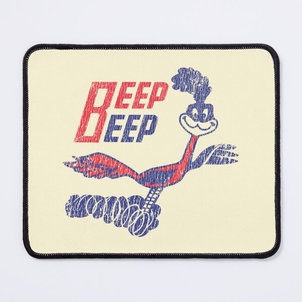 Item preview, Iconic late 1960s-mid 1970s Roadrunner emblem - aged, worn, burnout print designed and sold by retropetrol.