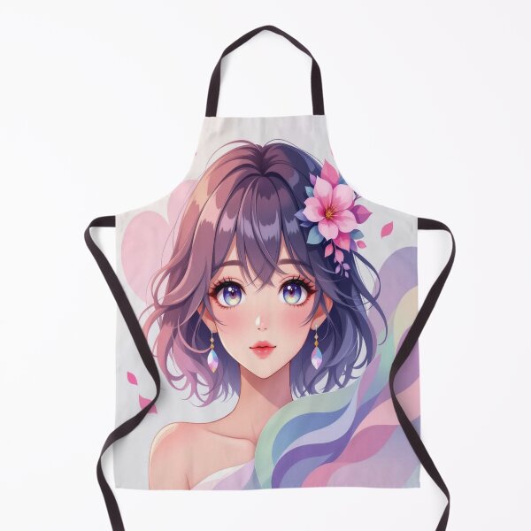 Item preview, Anime Elegance – Soft Eyes & Pastel Dreams in poetic Flow designed and sold by FotoworldEdel.