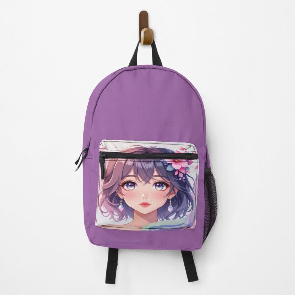 Item preview, Anime Elegance – Soft Eyes & Pastel Dreams in poetic Flow designed and sold by FotoworldEdel.