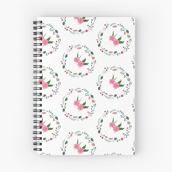 Item preview, Pink Hibiscus Winter Floral Circle designed and sold by SDFsignature.