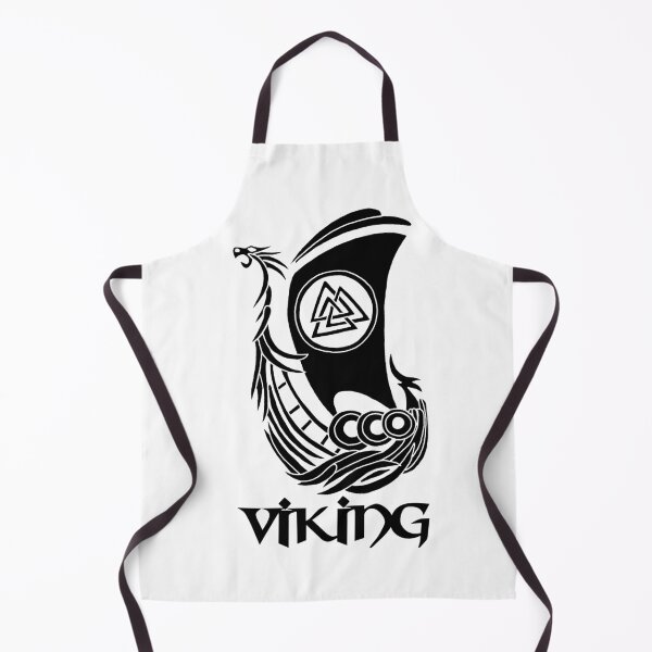Item preview, Symbol of a Viking longship (black) designed and sold by Lagueny.