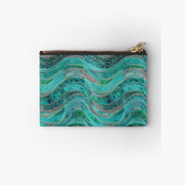 Item preview, Transformative Teal Pattern Collection – 2026 Color Trend, Modern Concentric Art Nouveau Circles designed and sold by Ewa Miller.