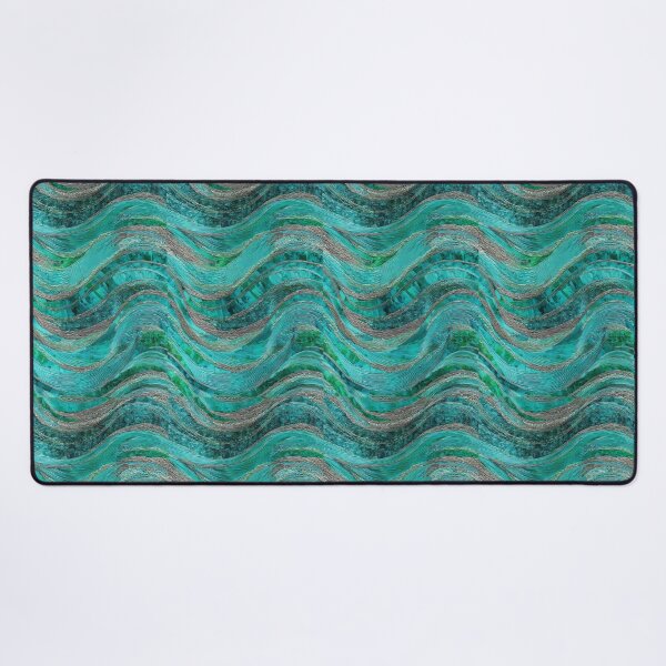 Item preview, Transformative Teal Pattern Collection – 2026 Color Trend, Modern Concentric Art Nouveau Circles designed and sold by Ewa Miller.