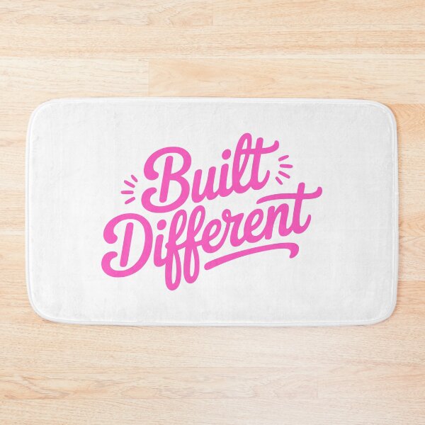 Item preview, Built Different! Pink Girlie designed and sold by PMCreative.