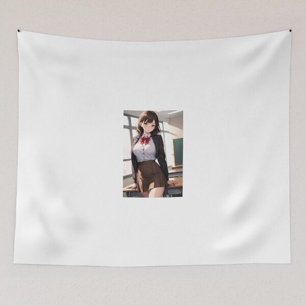 Item preview, Rihoko Sakurai Amagami SS Childhood Friend Anime Art designed and sold by iloveanimechibi.