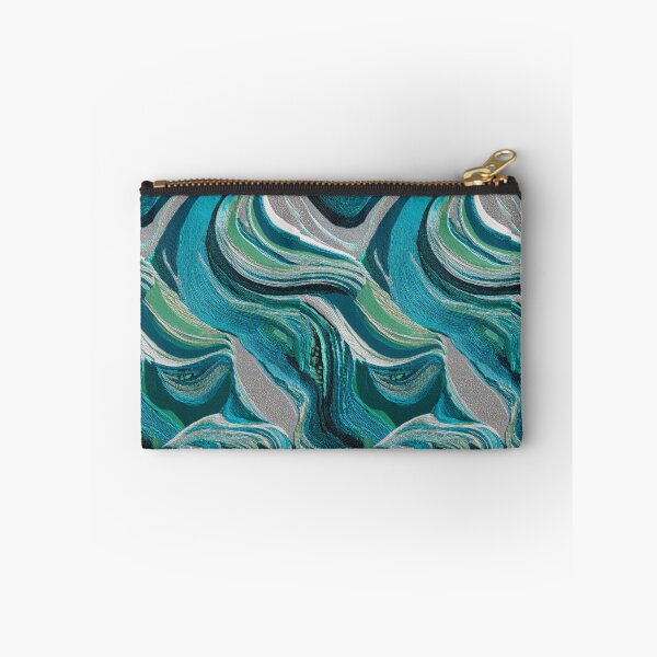 Item preview, Transformative Teal Pattern Collection – 2026 Color Trend, Modern Concentric Art Nouveau Circles designed and sold by Ewa Miller.