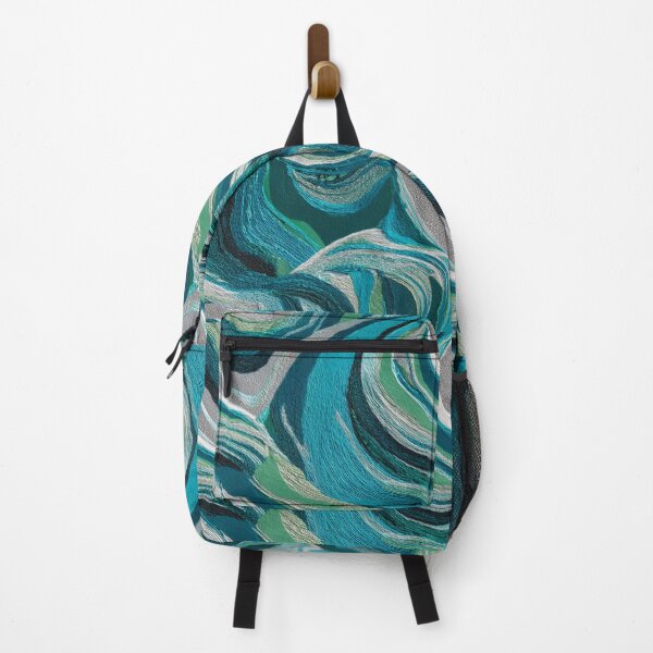 Item preview, Transformative Teal Pattern Collection – 2026 Color Trend, Modern Concentric Art Nouveau Circles designed and sold by Ewa Miller.