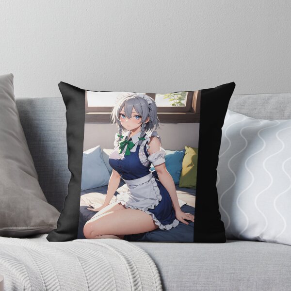 Item preview, Sakuya Izayoi Touhou Project Elegant Maid Anime Art designed and sold by iloveanimechibi.