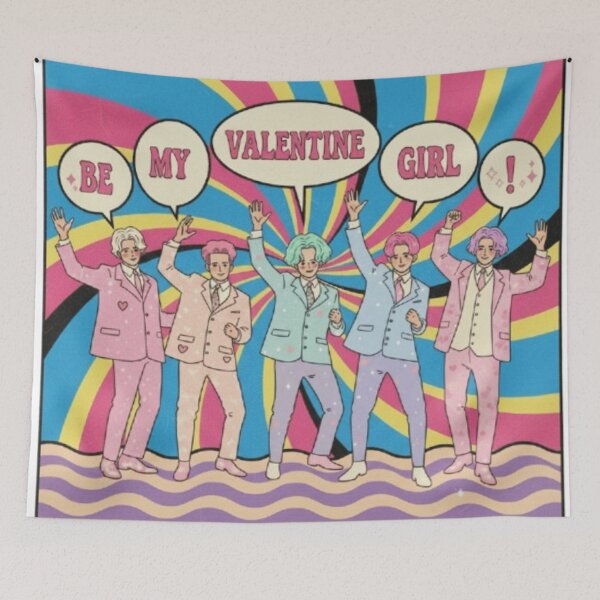Item preview, K-POP Valentines designed and sold by Marshcherokee.