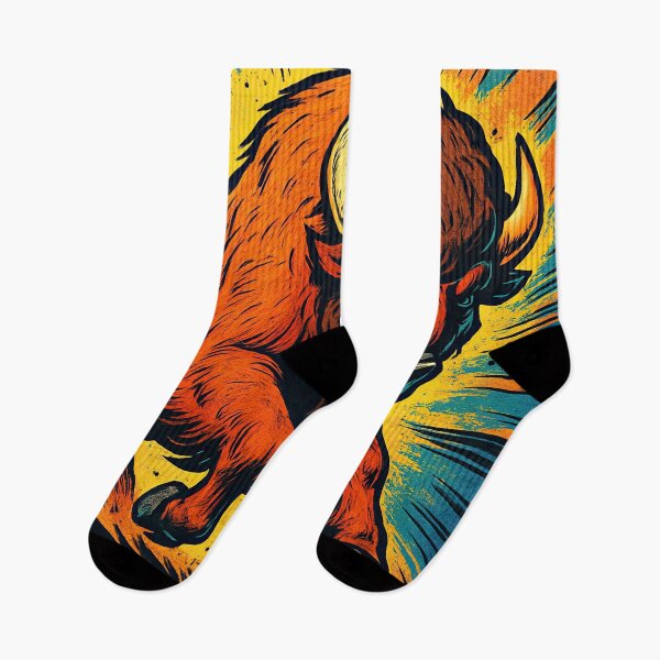 Item preview, Bison animal | Comics style - Cartoon designed and sold by ComicsFactory.