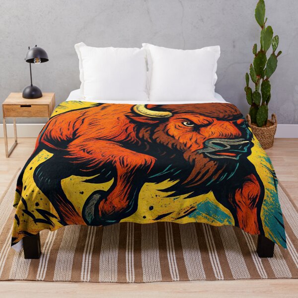 Item preview, Bison animal | Comics style - Cartoon designed and sold by ComicsFactory.