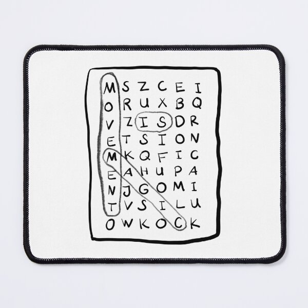 Item preview, Movement Magic Crosswords Puzzle Pencil designed and sold by Feldymerch.