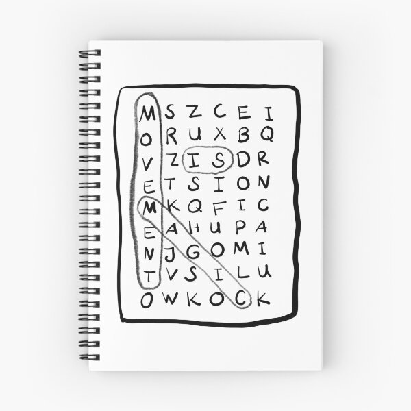 Item preview, Movement Magic Crosswords Puzzle Pencil designed and sold by Feldymerch.