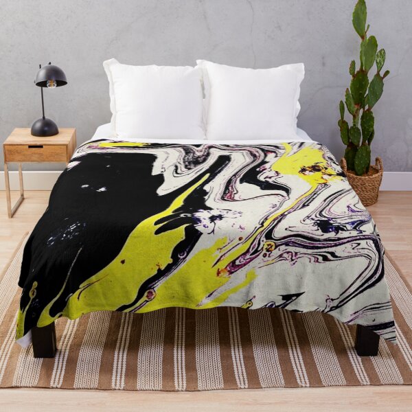 Item preview, Abstract in Yellow and Black designed and sold by tomorrowsart.