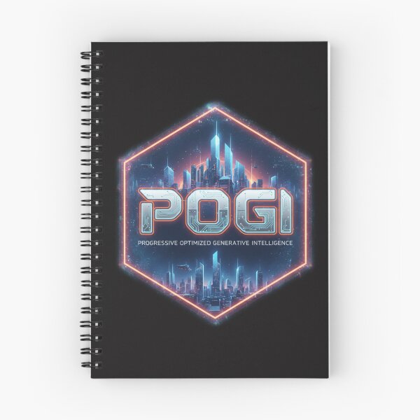 Item preview, POGI: Futuristic Generative AI Branding Concept designed and sold by JAFORMS.