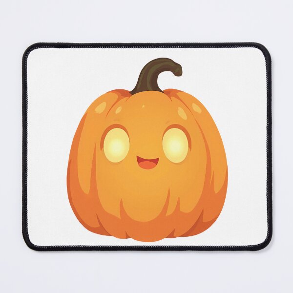 Item preview, Cute Glowing Pumpkin Spirit – Spooky Cute Light Illustration designed and sold by santi-ia.