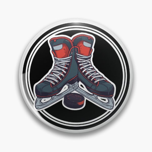 Item preview, Winter Sports Hockey Games Skates Sticker designed and sold by colorleafz.