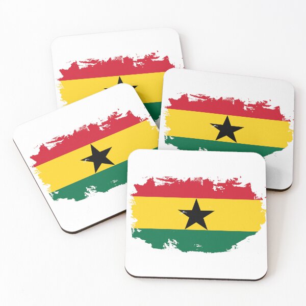 Item preview, Ghana National Flag | Distressed Grunge designed and sold by MammothArt.